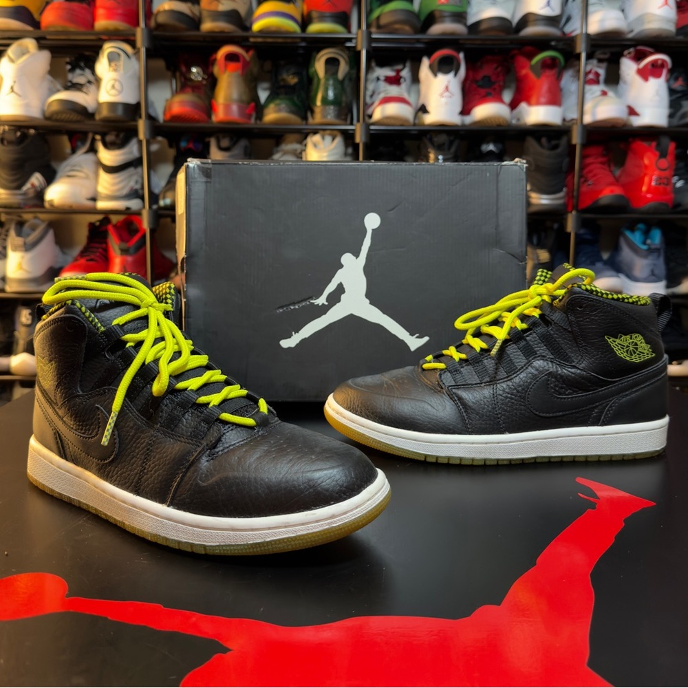2014 Air Jordan 1 Retro 94 'Venom Green' Size 8 Mens